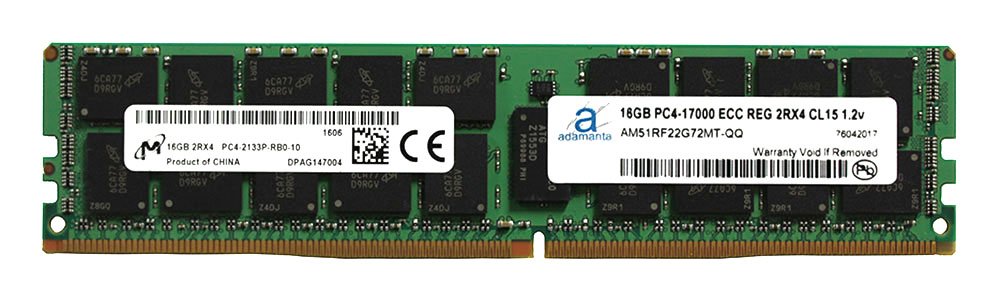Amazon | Micron Original 16GB (1x16GB) サーバーメモリ